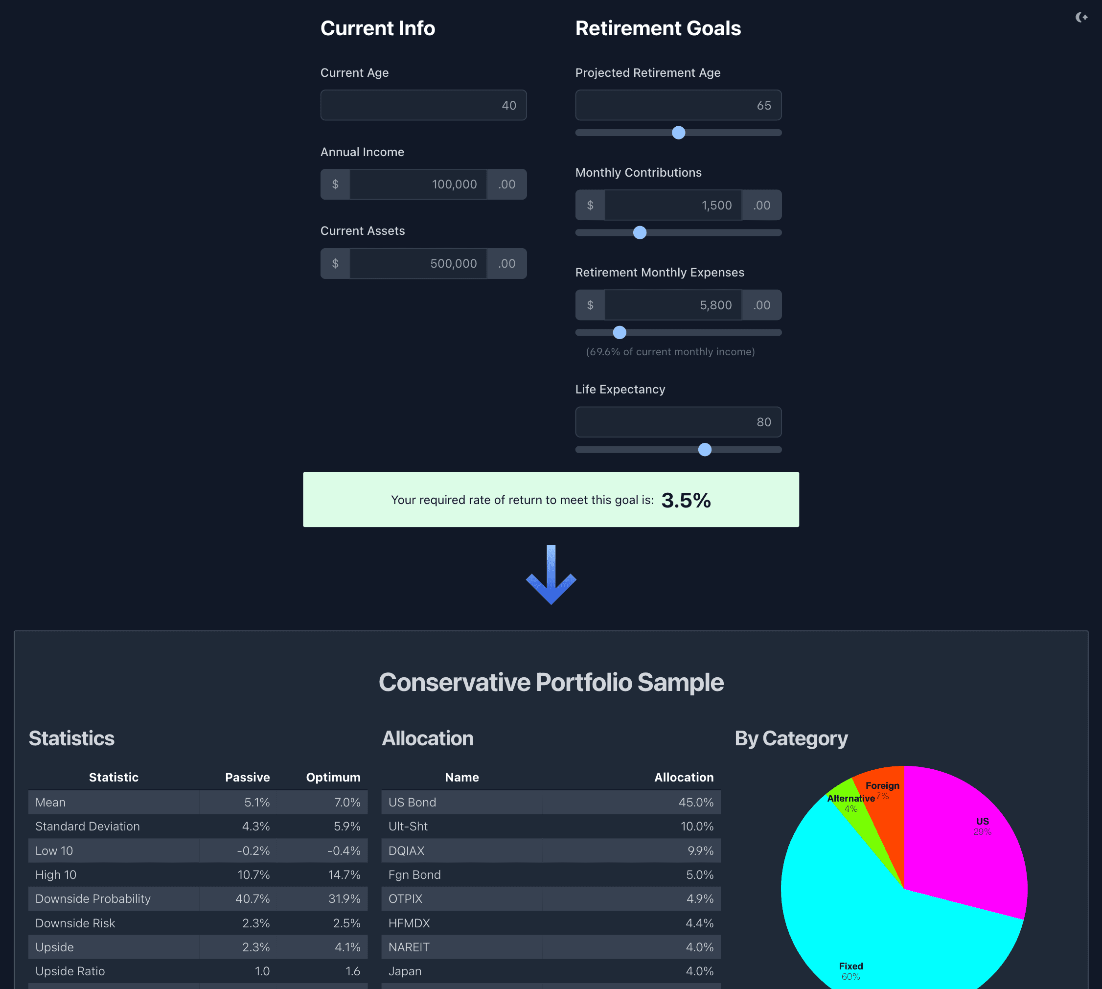 Calculator screenshot